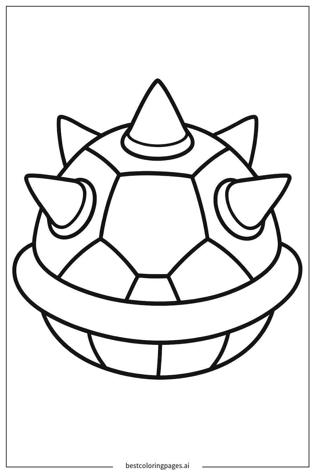 Bowser's Shell Close-Up