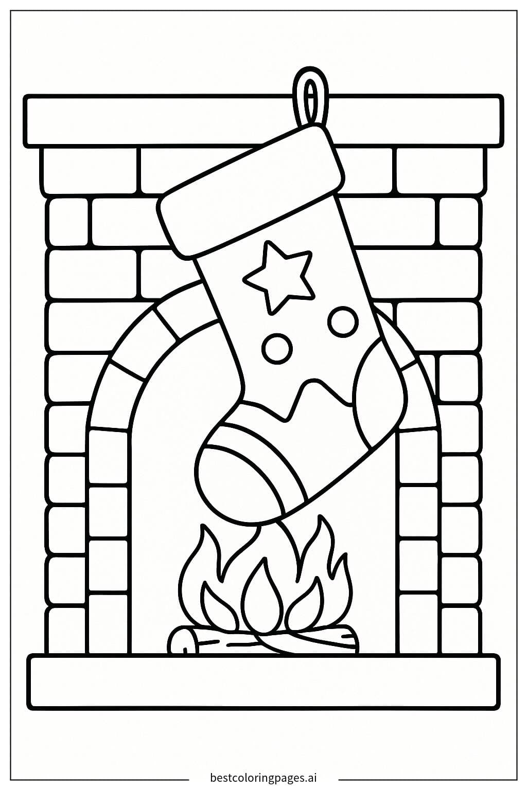 Festive Christmas Stocking
