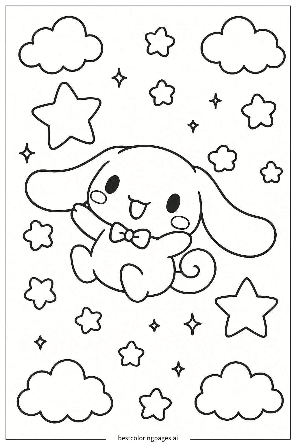 ซินนามอโรลเล่นกับดวงดาว