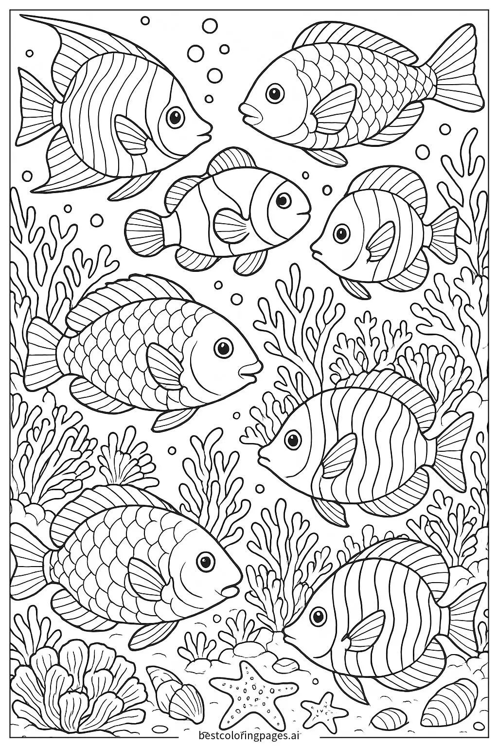 Colorful Tropical Fish Adventure