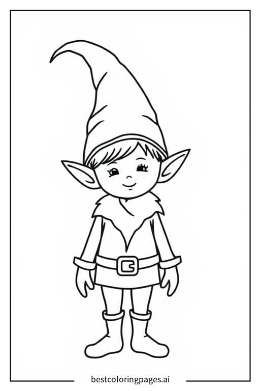 Elf with a Pointed Hat