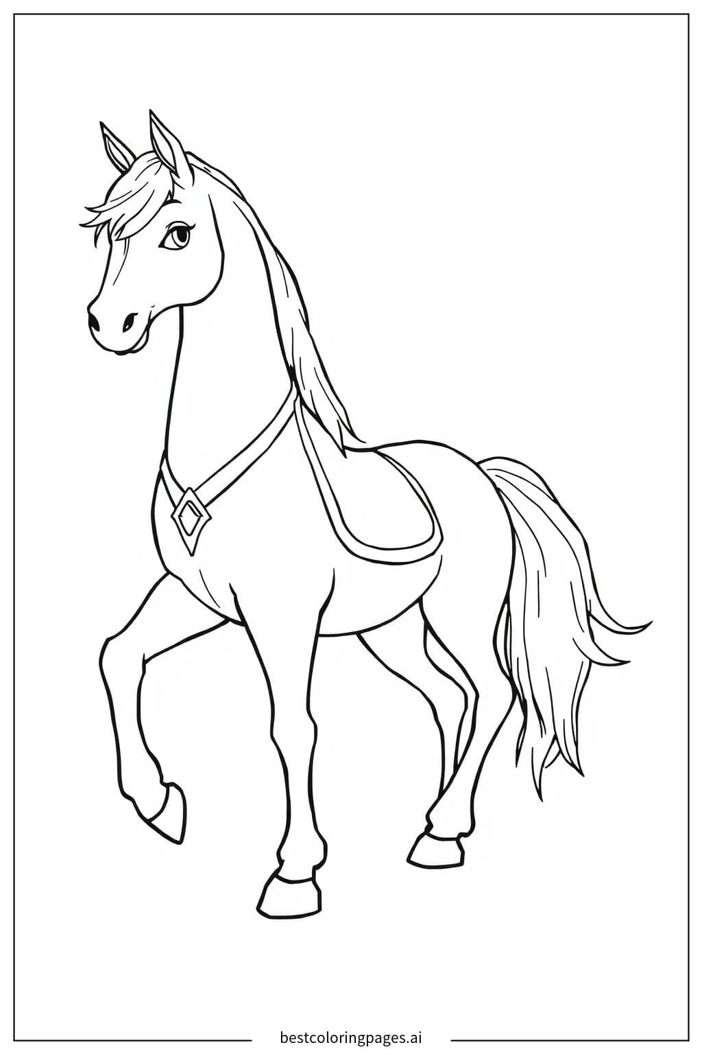 Epona the Majestic Horse from Zelda