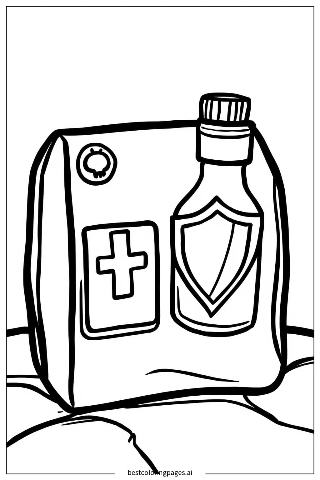 Fortnite Medkit and Shield Potion