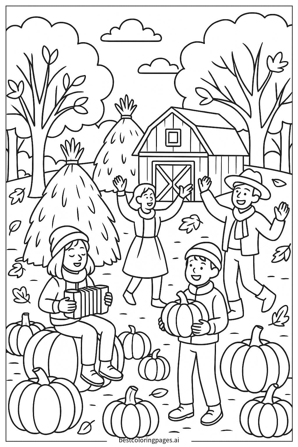 Village Harvest Festival Celebration