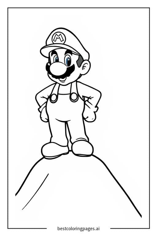 Mario on a Hill