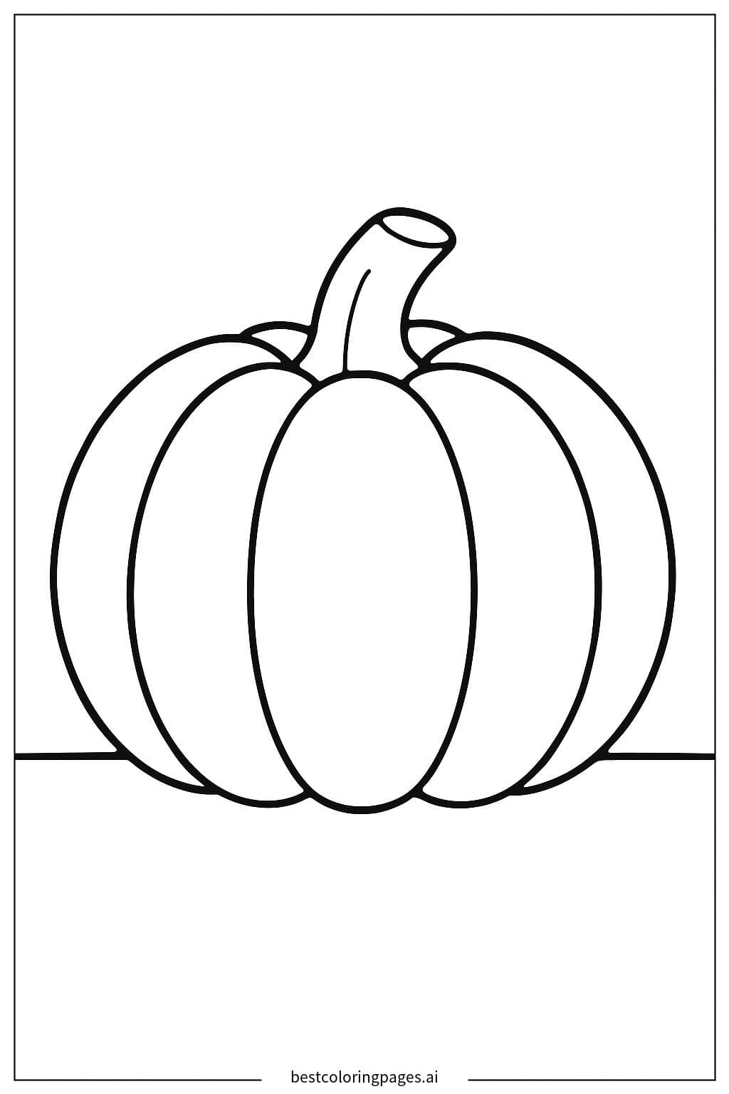 Pumpkin on a Simple Surface