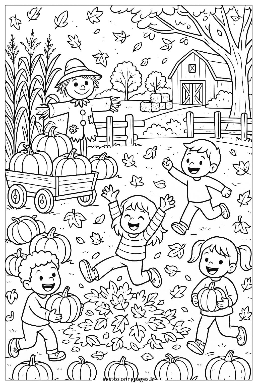 Pumpkin Patch Fun with Kids in Fall