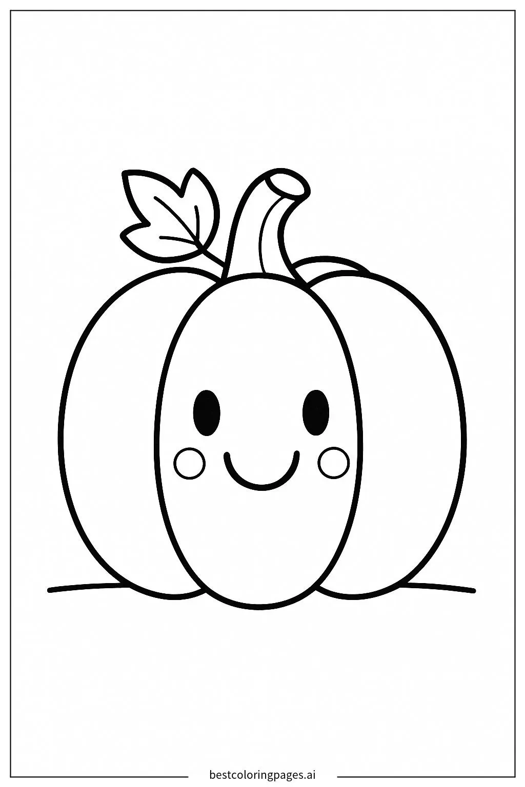 Smiling Thanksgiving Pumpkin