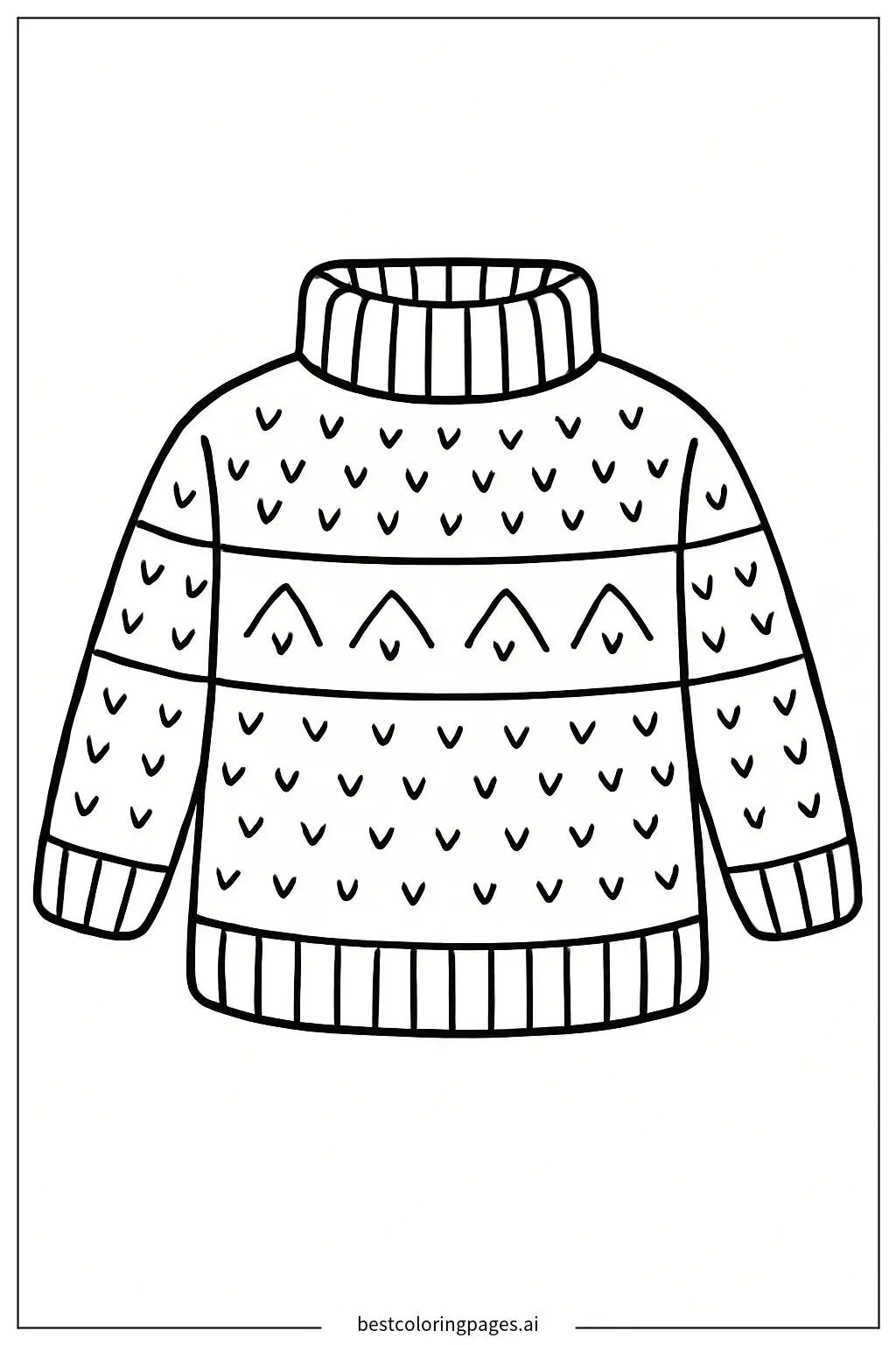 Cozy Knitted Sweater Design