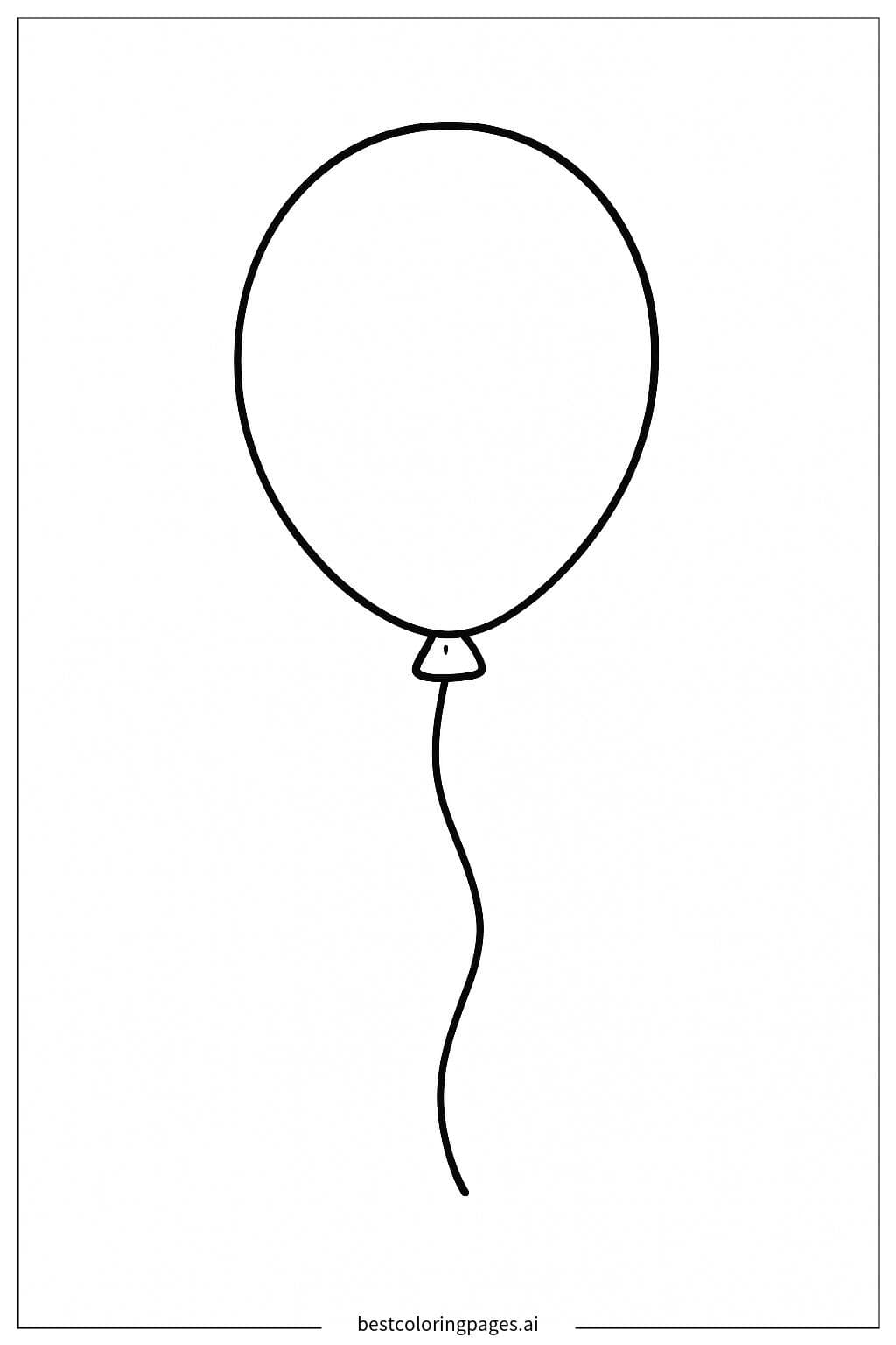 Floating Balloon in the Sky