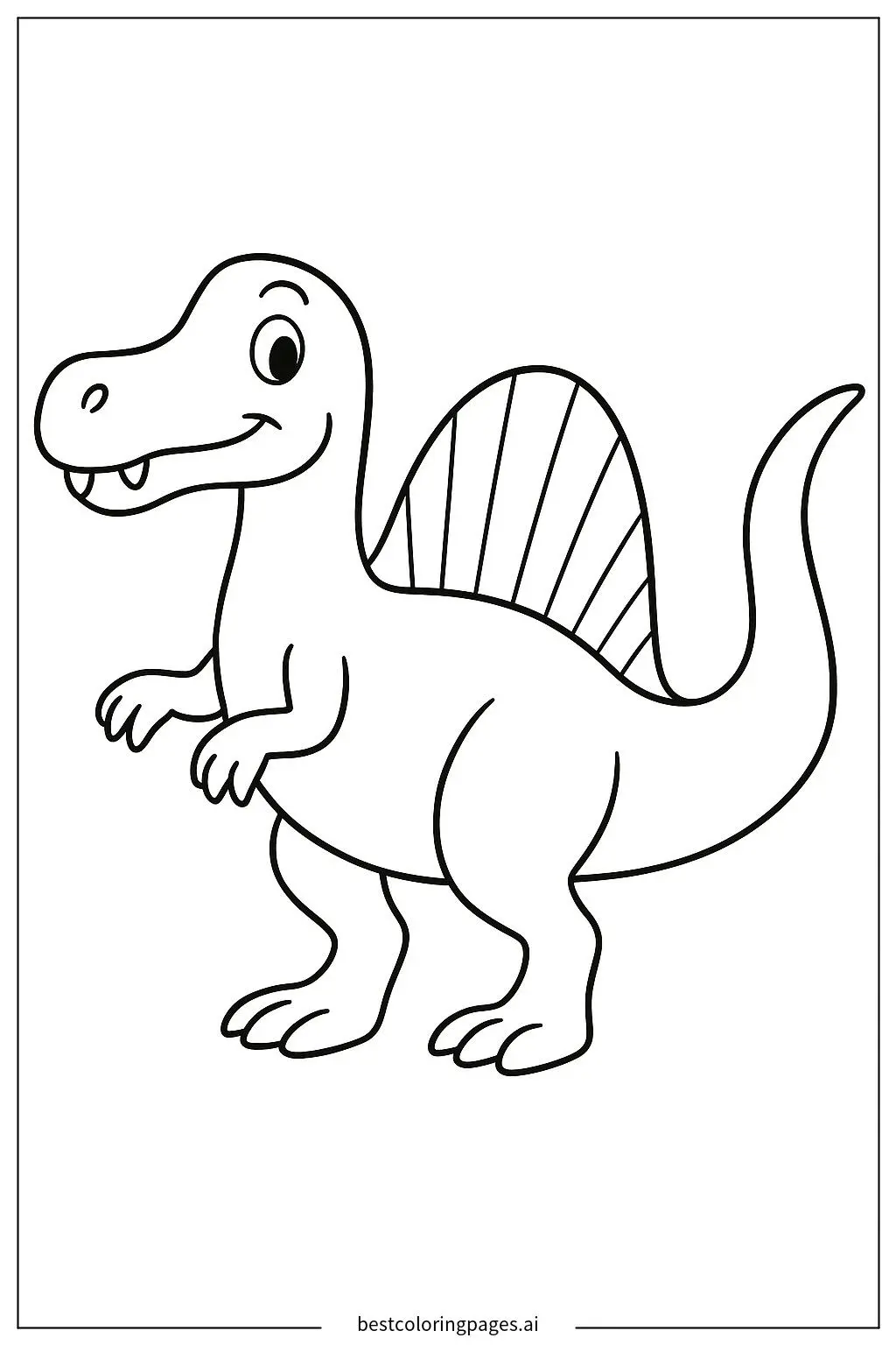 Spinosaurus Tail Waving
