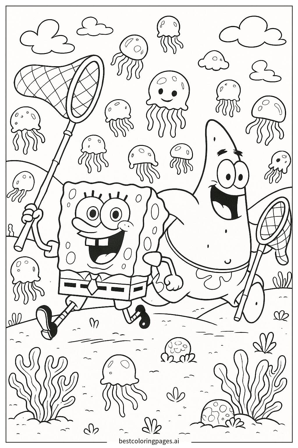 SpongeBob and Patrick's Jellyfish Adventure