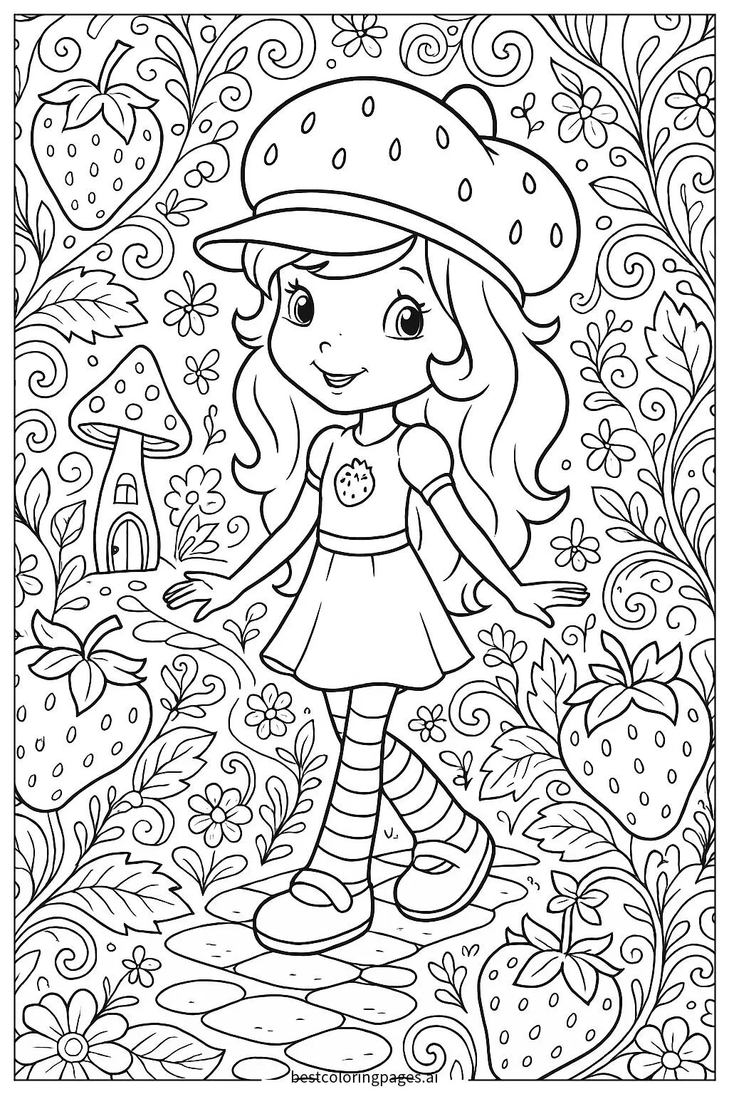 La Aventura Mágica en el Jardín de Strawberry Shortcake