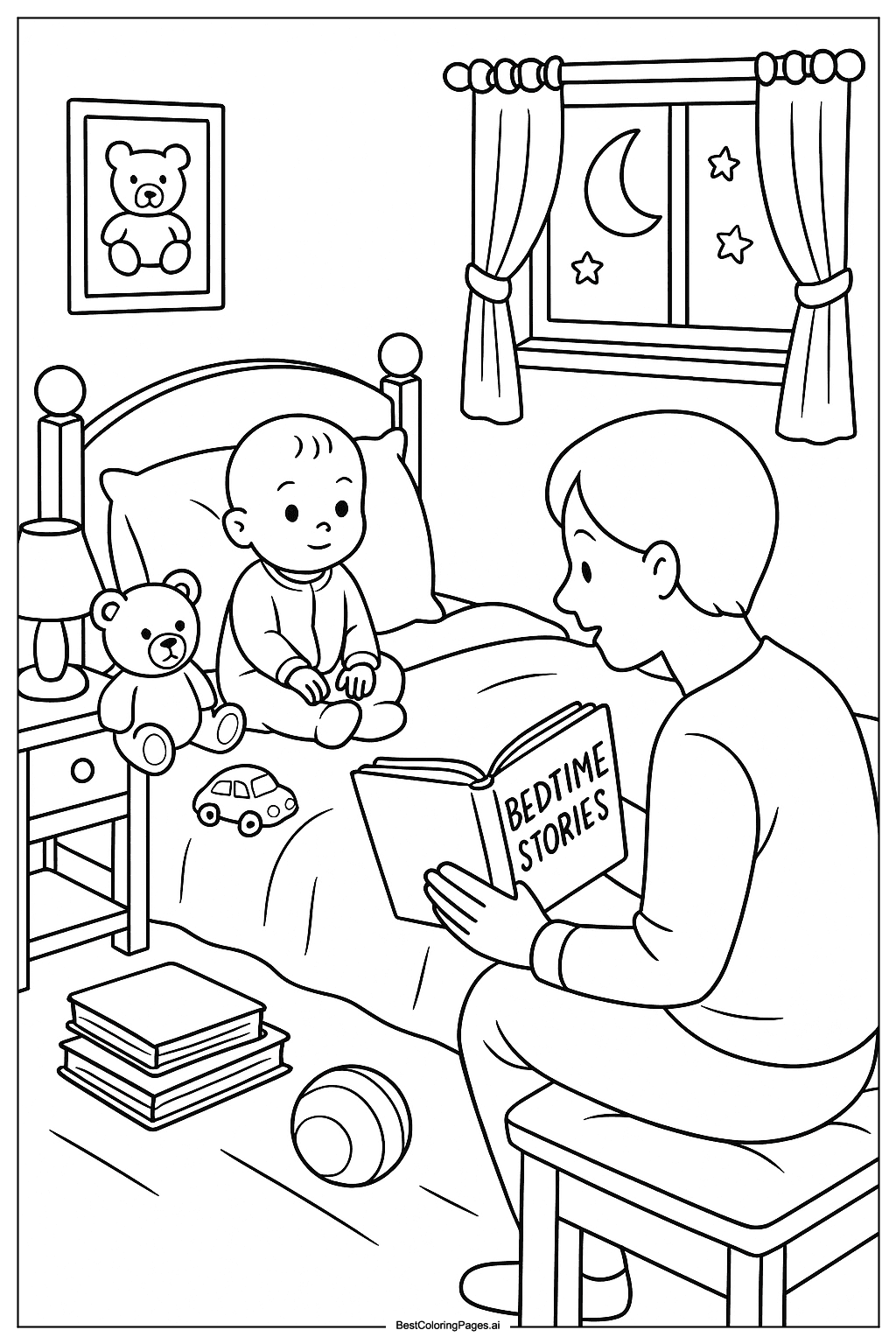 Baby bedtime story