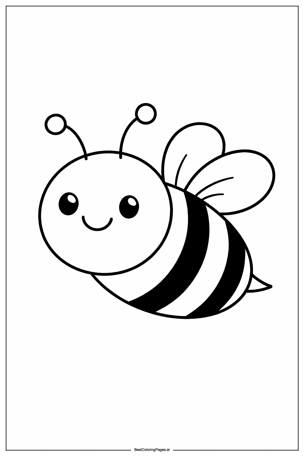 Bee smiling