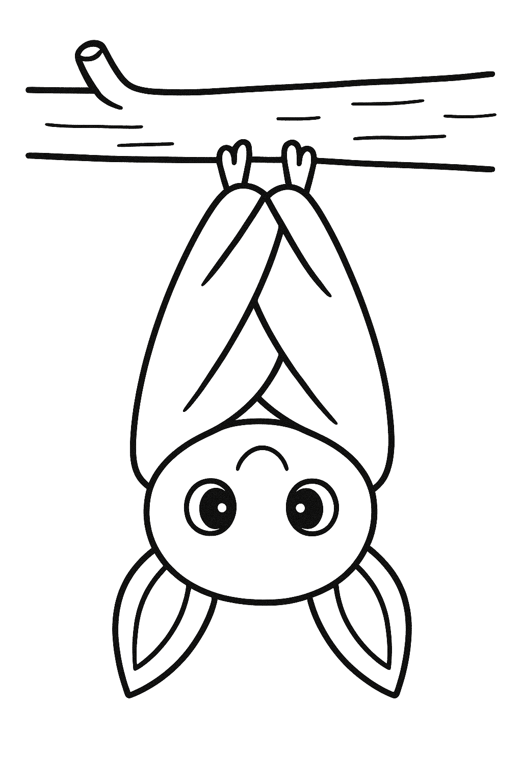 Bat Coloring Pages