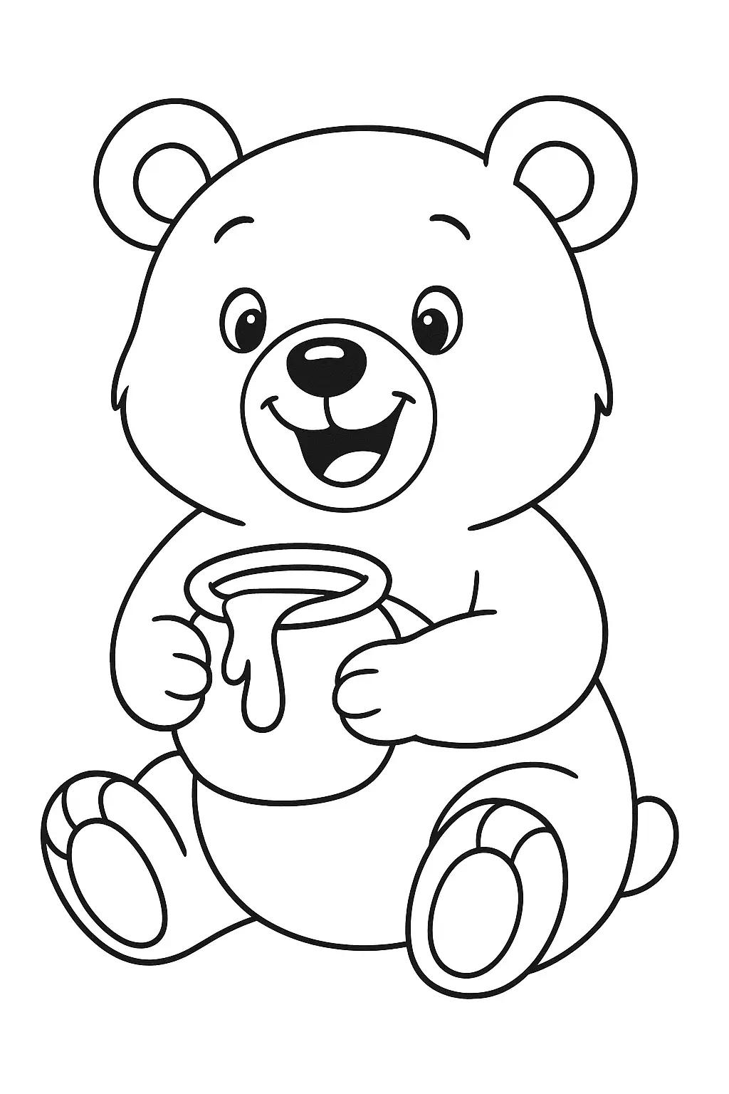 Bear Coloring Pages